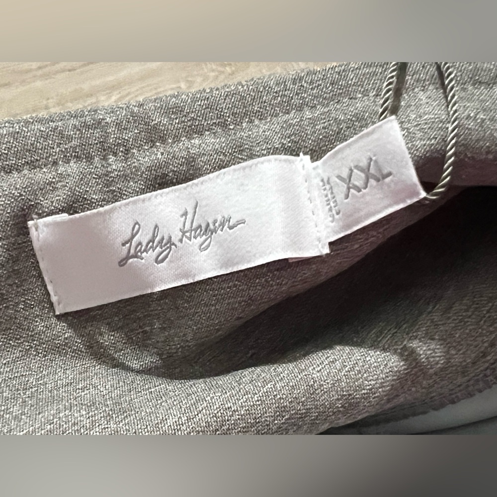 Lady Hagen performance 11 pull on 17" sculpt golf skort‎ heather grey size XXL - Picture 12 of 13